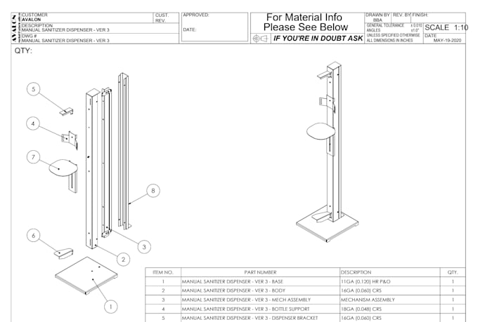 create solidworks models and drawings ready for manufacturing